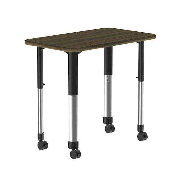 TFL Collaborative Desk - Casters - Rec